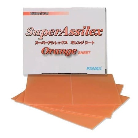 Eagle Abrasives Super Assilex Sheets - Orange 15005, 25PK 191-1510